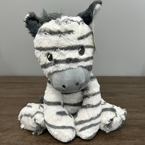 Kellytoy Other - Kelly Baby Safari Zebra Rattle Lovey Plush